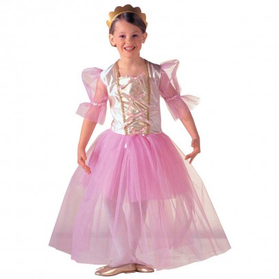 Ballerina Prinzessin Rosa Mädchenkostüm