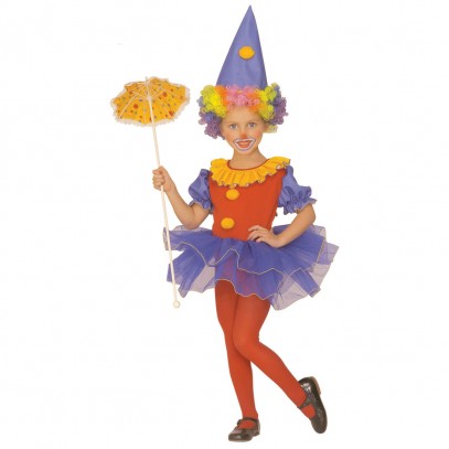 Ballerina Clown Kostüm für Mädchen
