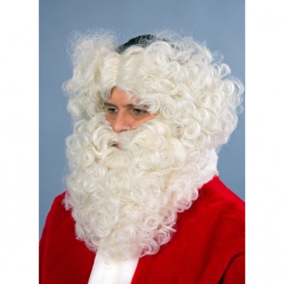 Santa Claus Bart und Haar Set flachsblond