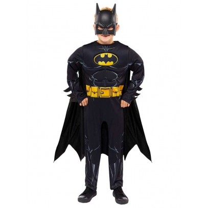 Batman Comic Kostüm für Kinder Deluxe