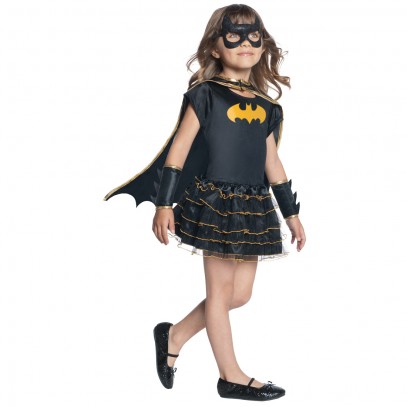 Batgirl Glitzer Kinderkostüm