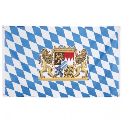 Girlande Oktoberfest Bayern Party Fahne Brille Flagge Trachten Hut Set 