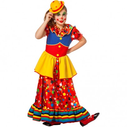 Betty Zirkus Clown Kinderkostüm 1