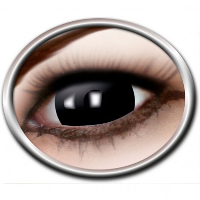 Black Eye Mini-Sclera Kontaktlinse