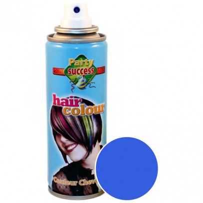 Leuchtcolor Blau Haarspray