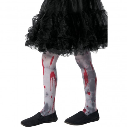 Bloody Halloween Strumpfhose für Kinder