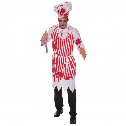 Bloody Butcher Fleischer Kostüm