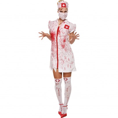 Blutbad Krankenschwester Kostüm