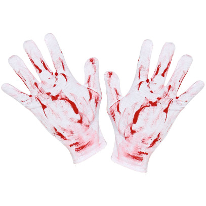 Blutige Handschuhe für Erwachsene