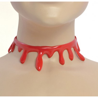 Bluttropfen Halsband 