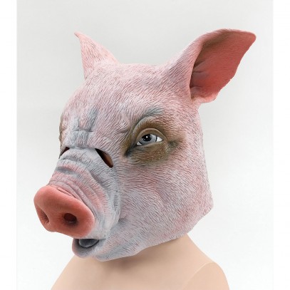 Schwein Vollkopfmaske