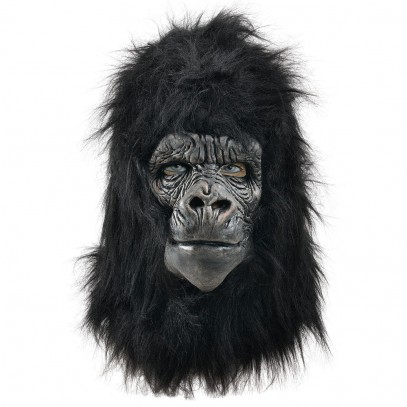 Gorilla Affen Maske Deluxe