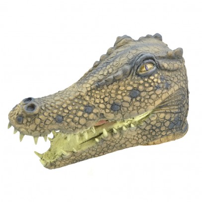 Krokodil Vollkopfmaske
