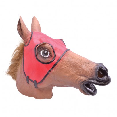 Rennpferd Vollkopfmaske