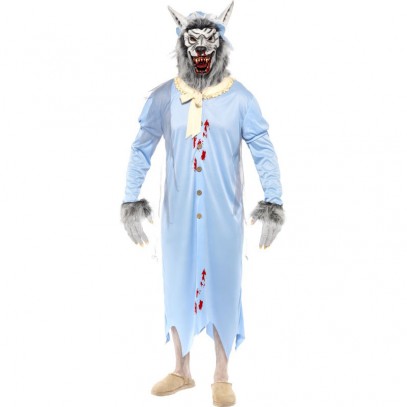 Großer böser Wolf Horror Halloween Kostüm