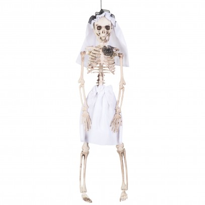 Bride Skeleton Halloween Deko
