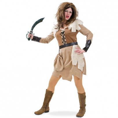 Bryja die Barbarin Wikinger Kostüm für Damen