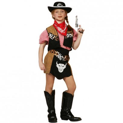 Buffalo Girl Cowboy Kinderkostüm