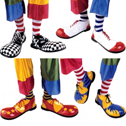 Premium Clown Schuhe für Erwachsene in verschiedenen Farben