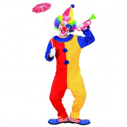 Buntes Clowns Kostüm für Kinder