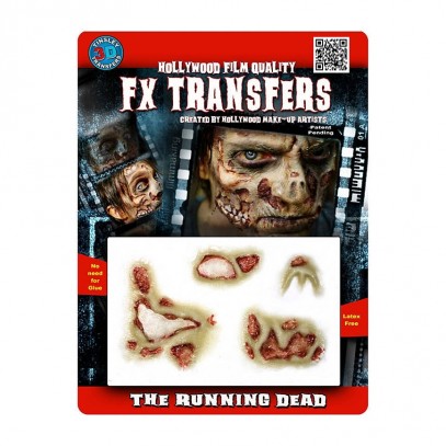 3D FX Transfers Zombiegesicht