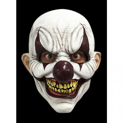 Heimtückischer Clown Latex Maske