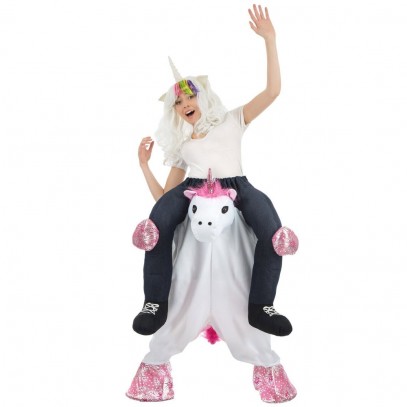 Crazy Unicorn Huckepack Kostüm