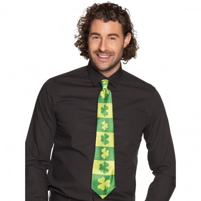 St. Patricks Day Kleeblatt Krawatte