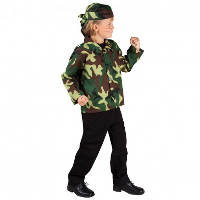 Camouflage Kostüm für Kinder