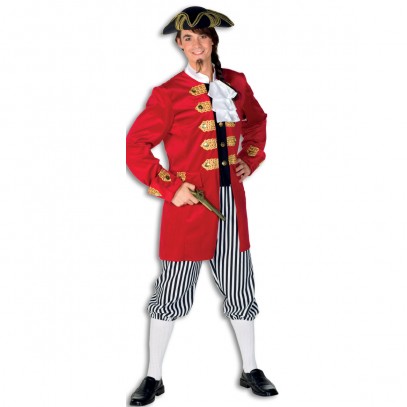 Captain Flint Piraten Herrenkostüm Deluxe