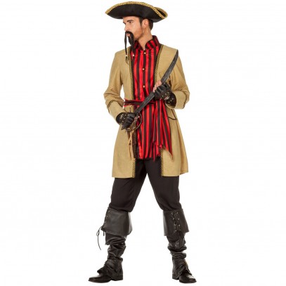 Captain Jeffrey Jones Piraten Kostüm 1