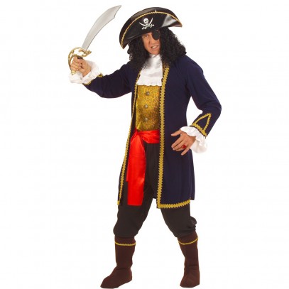 Captain Francis Drake Piraten Kostüm Deluxe