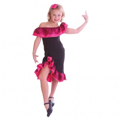 Flamenco Tänzerin Mädchen Kostüm