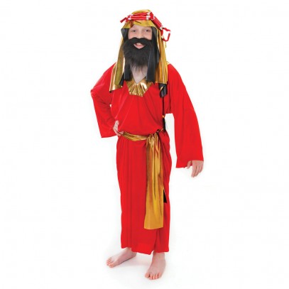 Heiliger König Krippenspiel Kostüm rot
