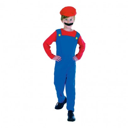 Super Klempner Mario Kinderkostüm