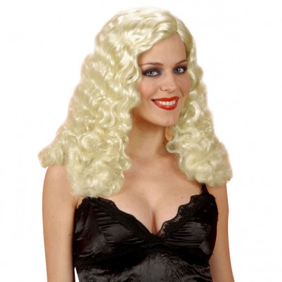 Minni Showgirl 20er Jahre Perücke blond für Damen 