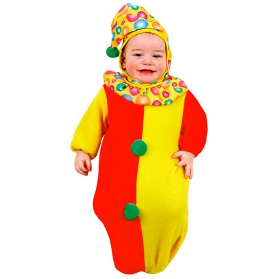 Clown Strampelanzug Baby Kostüm