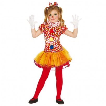 Tilly Clownskostüm für Mädchen