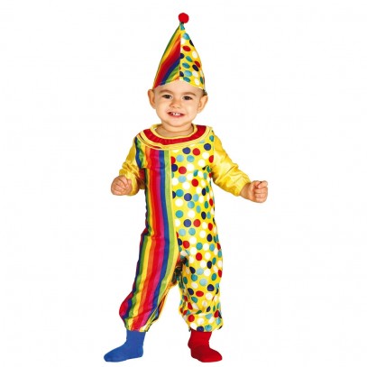 Peppi Kunterbunt Clown Kostüm für Kinder