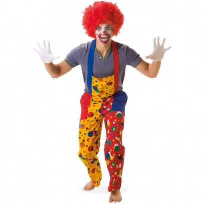 Clowns Latzhose Juppi für Herren