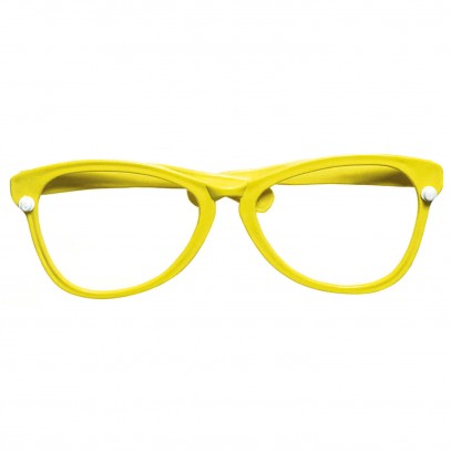 XXL Clownsbrille gelb 1