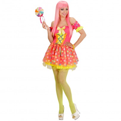 Clowny Candy Girl Kostüm 1
