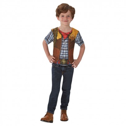 Cowboy 3D Shirt für Kinder