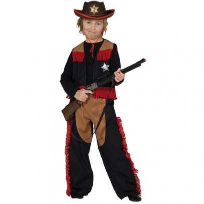 Cowboy Kostüm 3tlg. für Kinder
