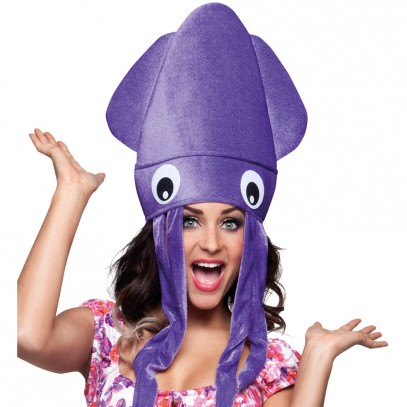 Crazy Violet Tintenfisch Mütze