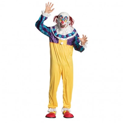 Creepy Clown Herrenkostüm 1