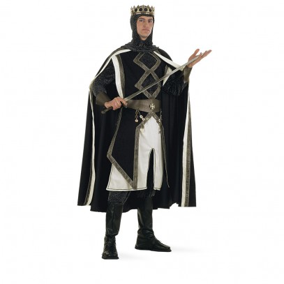 Mittelalterlicher Kreuzkönig Kostüm Deluxe