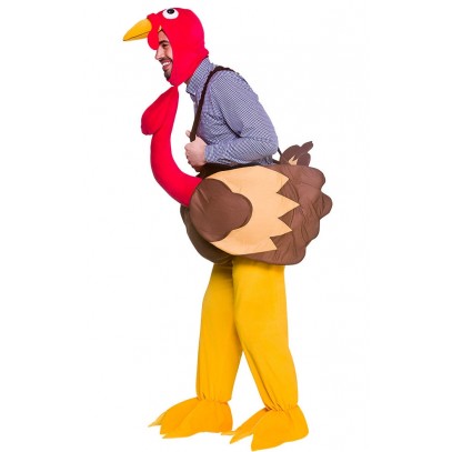Crazy Turkey Truthahn Kostüm für Erwachsene