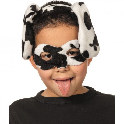 Dalmatiner Hunde-Maske mit Ohren