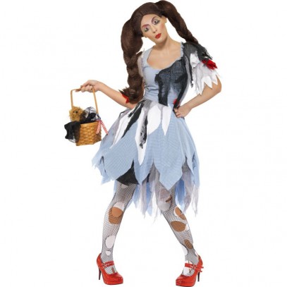 Deadly Dorothy Horror Märchen Halloween Kostüm